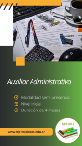 Auxiliar Administrativo (Teléfono)