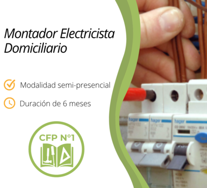 Montador Electricista Domiciliario