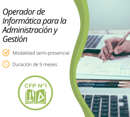 Operador de Informática para la Administración y Gestión